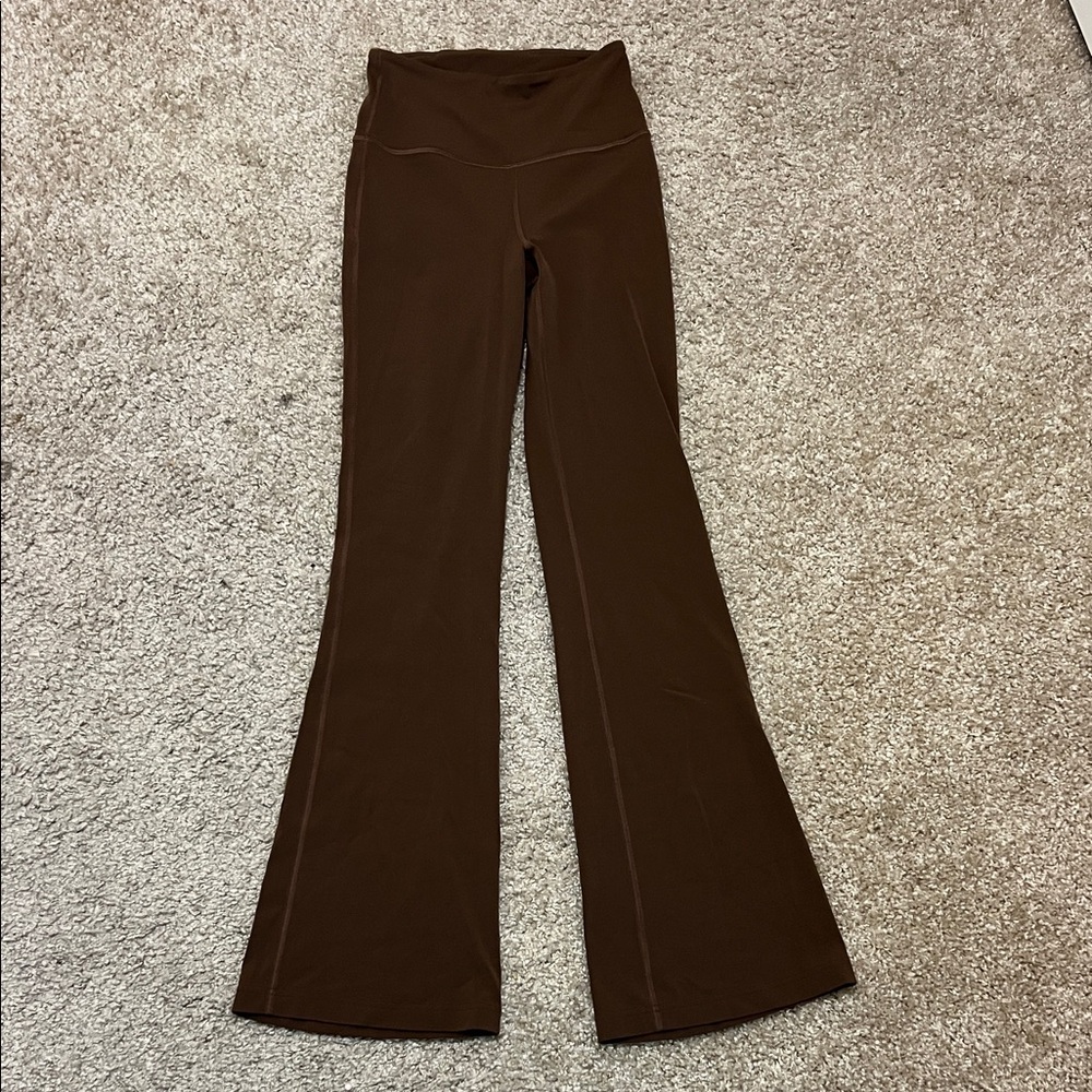 Lululemon align brown flared leggings